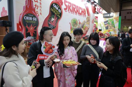 Bộ CHIN-SU đặc sản tại Foodex Nhật Bản 2024 được đón nhận nồng nhiệt